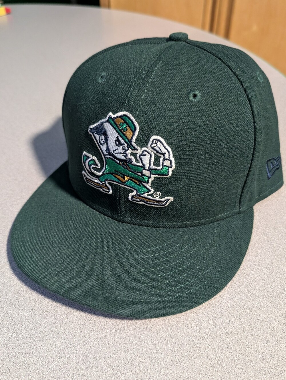 Notre Dame Fighting Irish NCAA New Era 59FIFTY 5950 Fitted Hat Cap 7 3/4